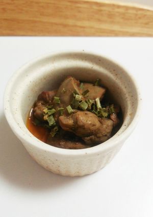 しっかり下処理！鶏レバーの甘辛煮-レシピのメイン写真