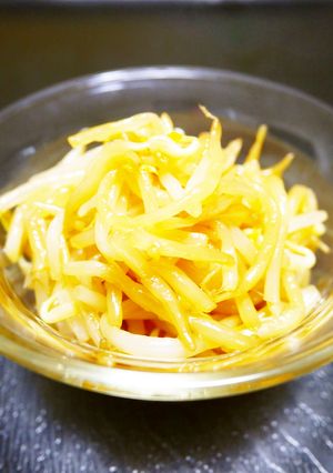 レンジで4分！簡単☆もやしの甘酢サラダ-レシピのメイン写真