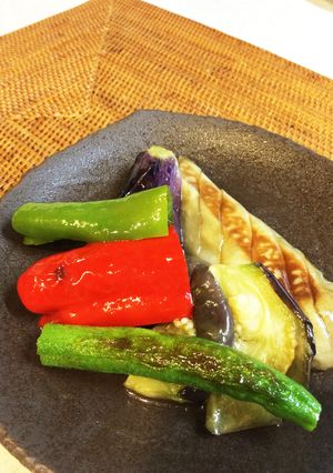 レンジで時短！夏野菜の揚げ浸し-レシピのメイン写真