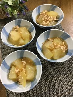 とうがんのそぼろ煮♡-レシピのメイン写真