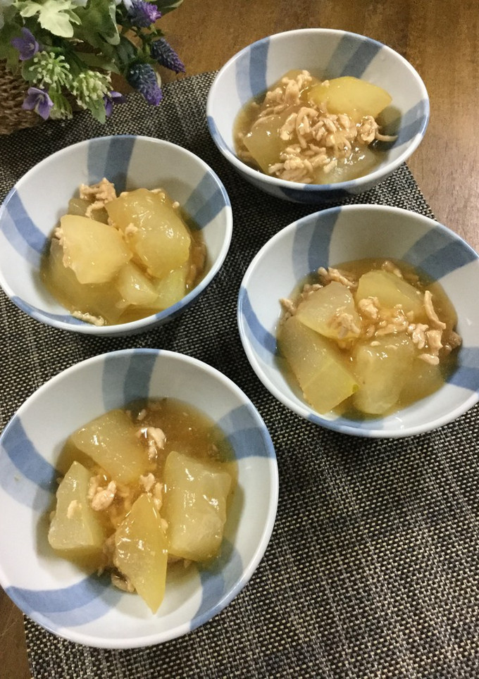 とうがんのそぼろ煮♡-レシピのメイン写真