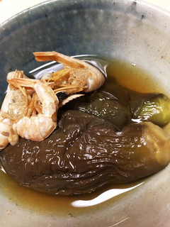 下田なすと淡路干しエビの煮物-レシピのメイン写真