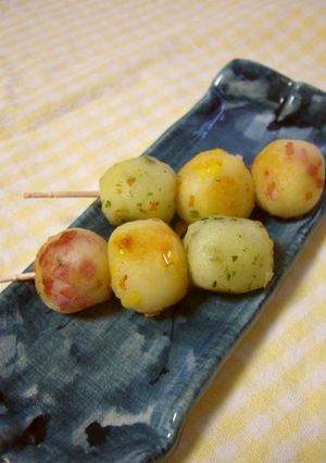 三色いもだんご♡-レシピのメイン写真