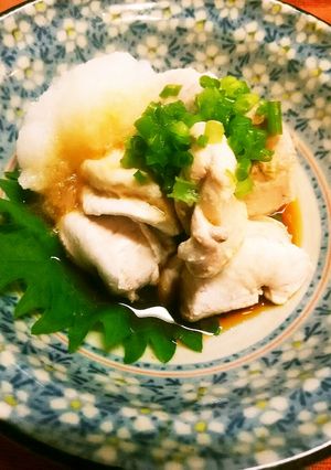 簡単！鮭の白子ＤＥお酒が進むポン酢和え♪-レシピのメイン写真