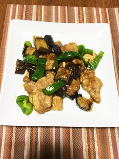 茄子と豚肉炒め-レシピのメイン写真
