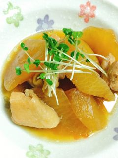 大根しみしみ鶏肉の煮物-レシピのメイン写真