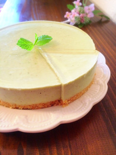 滑らか♡アボカドお豆腐レアチーズケーキ-レシピのメイン写真