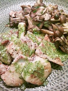 マグロのムニエルきのこ添え-レシピのメイン写真