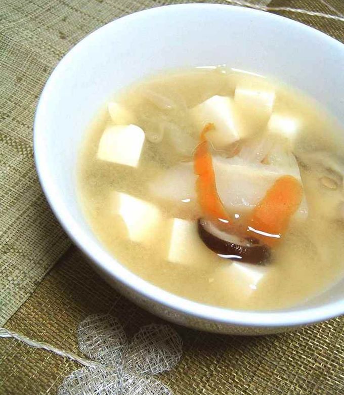 残り野菜のダシで！エコヘルシー味噌汁♪ by Blue-Island