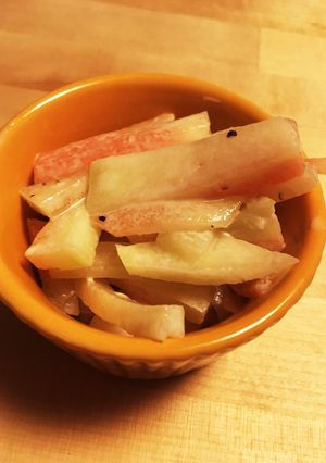 ECO★びっくりすいかの皮サラダ！-レシピのメイン写真
