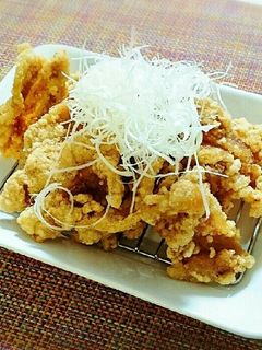 豚バラスライス の唐揚げ(^^)-レシピのメイン写真
