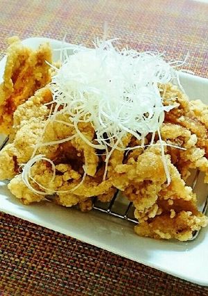 豚バラスライス の唐揚げ(^^)-レシピのメイン写真