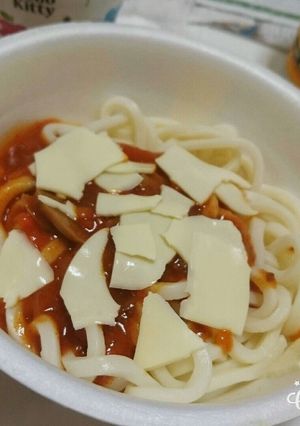 簡単すぎるミートソースうどん☆-レシピのメイン写真