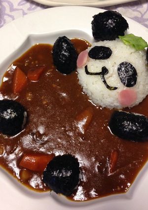 ぱんだカレー♡-レシピのメイン写真