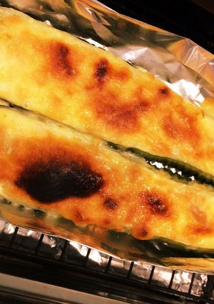 ゴーヤの簡単チーズ焼き-レシピのメイン写真