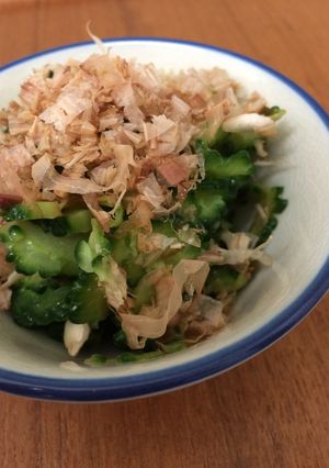 塩麹と塩昆布で！病みつきゴーヤーサラダ☆-レシピのメイン写真
