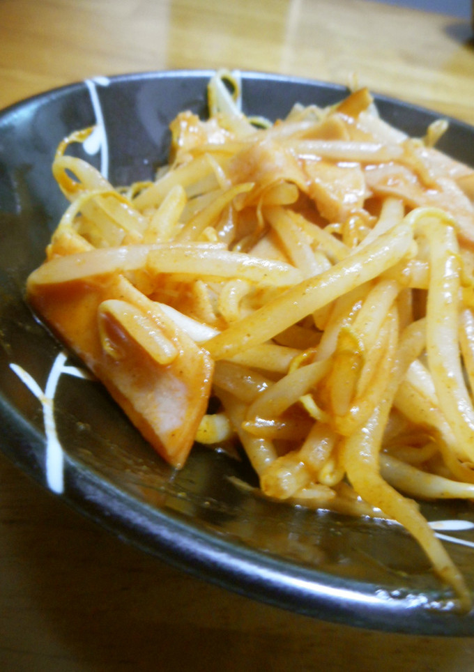 もやしとハムのカレー炒め-レシピのメイン写真