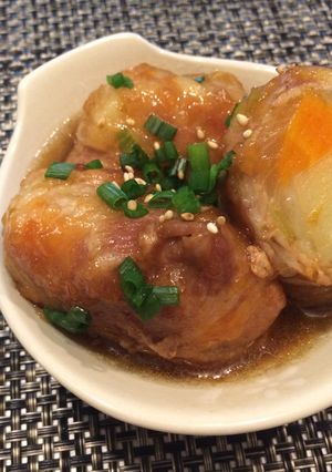 くるくる包んだ♡肉じゃがボール-レシピのメイン写真