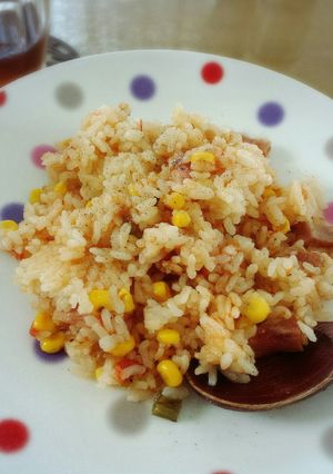 【簡単】炊飯器で作るサルサピラフ-レシピのメイン写真