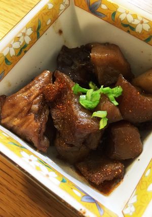 下味つけておいしい♡牛すじこんにゃく-レシピのメイン写真