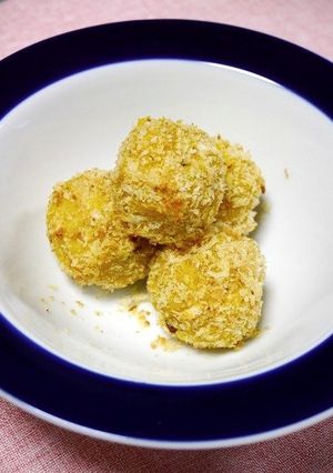 簡単！揚げないかぼちゃサラダコロッケ-レシピのメイン写真