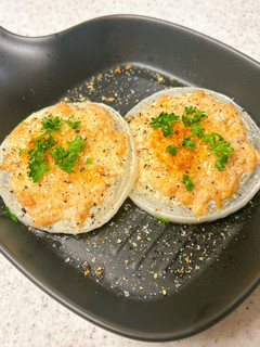 トースターで♪新玉ねぎのツナマヨ焼き-レシピのメイン写真
