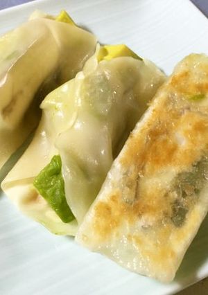 アボカドを使った、ヘルシーな棒餃子～♪-レシピのメイン写真