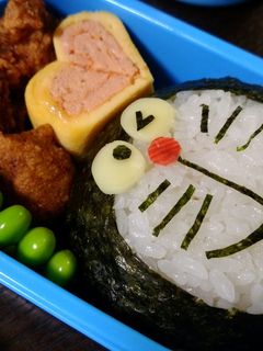 ドラえもん☆おにぎり-レシピのメイン写真