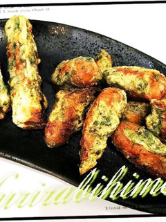 ウインナーで☆粉チーズ磯辺揚げ。:°ஐ♡-レシピのメイン写真