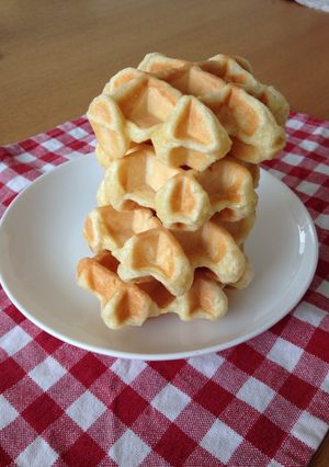 お豆腐ワッフル☆乳アレ対応-レシピのメイン写真
