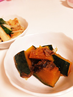 基本のかぼちゃの煮付け おかか風味-レシピのメイン写真