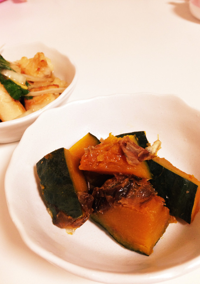 基本のかぼちゃの煮付け おかか風味-レシピのメイン写真