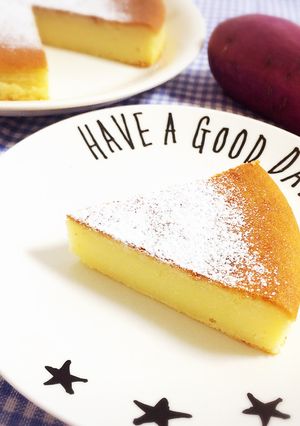 簡単！しっとり♡さつまいもチーズケーキ♡-レシピのメイン写真