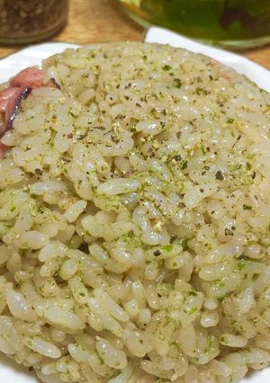 イカ塩辛と青海苔のチャーハン-レシピのメイン写真