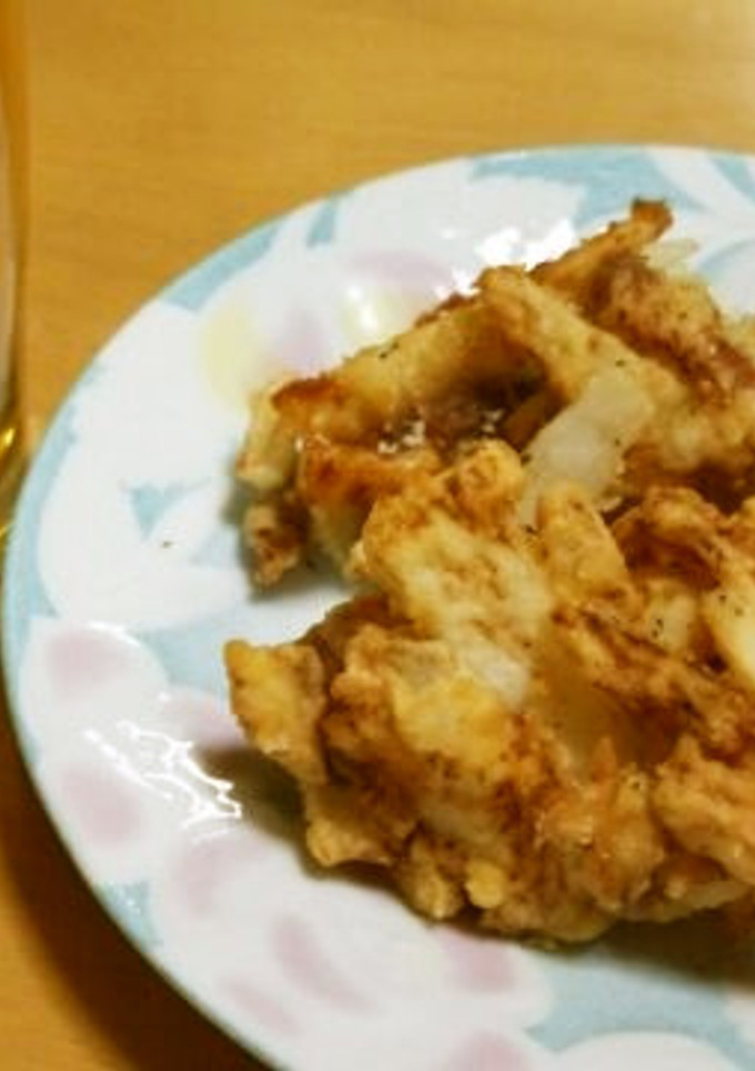 簡単、長いもと豚小間のつまみ揚げ-レシピのメイン写真