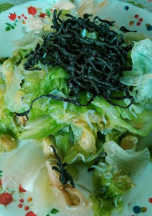 レタスじゃこ塩昆布のみ!-レシピのメイン写真