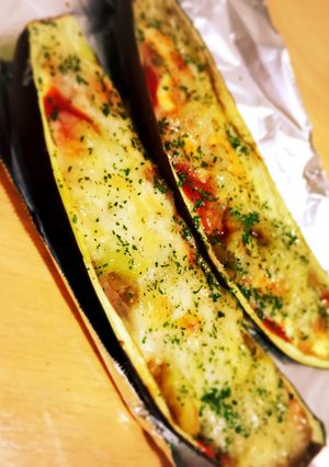 なすの器グラタン♡-レシピのメイン写真