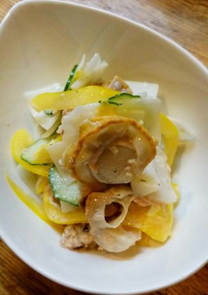 ホタテとツナの大根サラダ-レシピのメイン写真