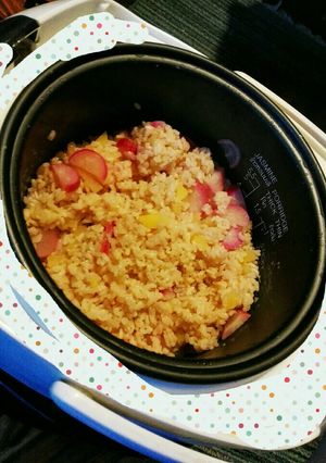 ラディッシュとお芋のほくほくご飯-レシピのメイン写真