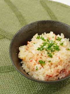トマト丸ごと炊き込みご飯-レシピのメイン写真