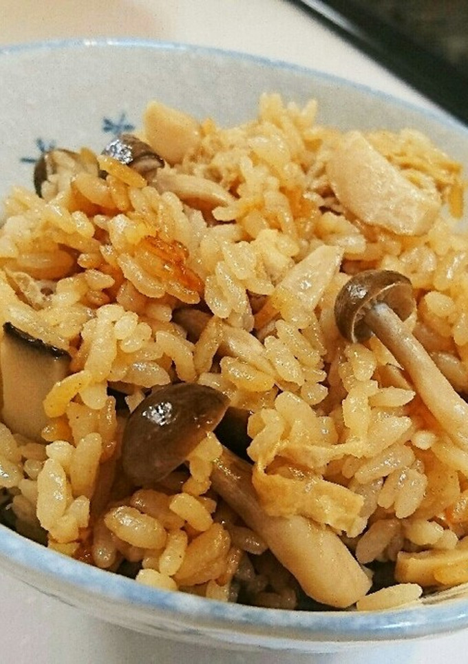 簡単！きのこの炊き込みご飯-レシピのメイン写真