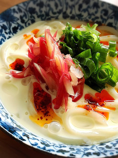 簡単ひんやり豆乳うどん-レシピのメイン写真