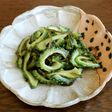 簡単♪♪ゴーヤと塩こんぶのごま油炒め