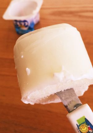 楽しく作ろう☆カップヨーグルトのアイス-レシピのメイン写真