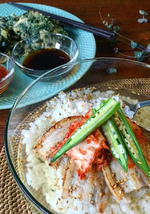 豚キムチの冷やしクッパ-レシピのメイン写真