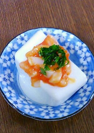 うにいか冷奴♪-レシピのメイン写真