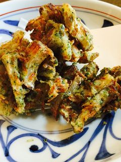 簡単 れんこんと桜海老の磯辺揚げ-レシピのメイン写真