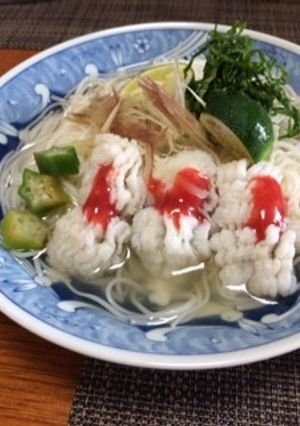 冷やし鱧そうめん-レシピのメイン写真