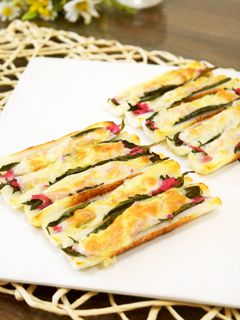 簡単♡竹輪の紅しょうがチーズ焼き♪-レシピのメイン写真