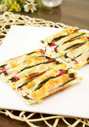 簡単♡竹輪の紅しょうがチーズ焼き♪-レシピのメイン写真